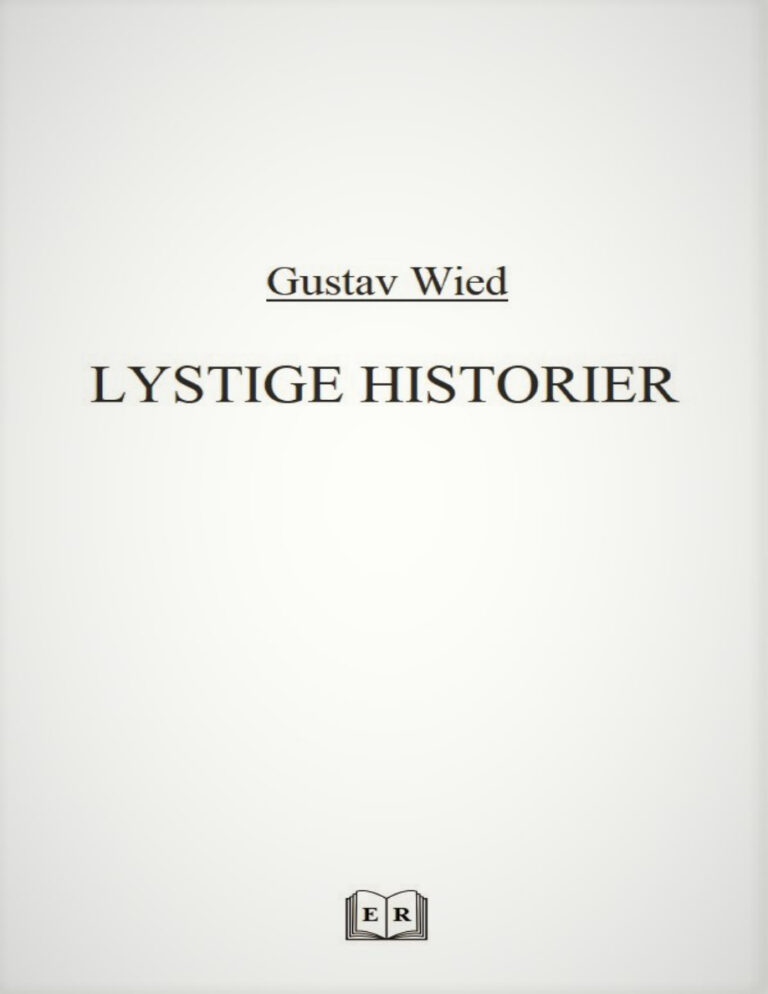 LYSTIGE HISTORIER Danish Edition Gustav Wied Kitap Kapağı