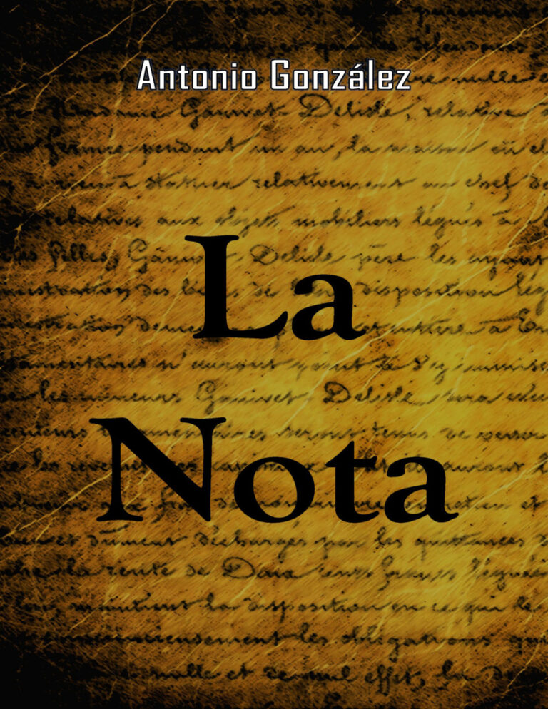 La Nota Spanish Edition Antonio Gonzalez Kitap Kapağı