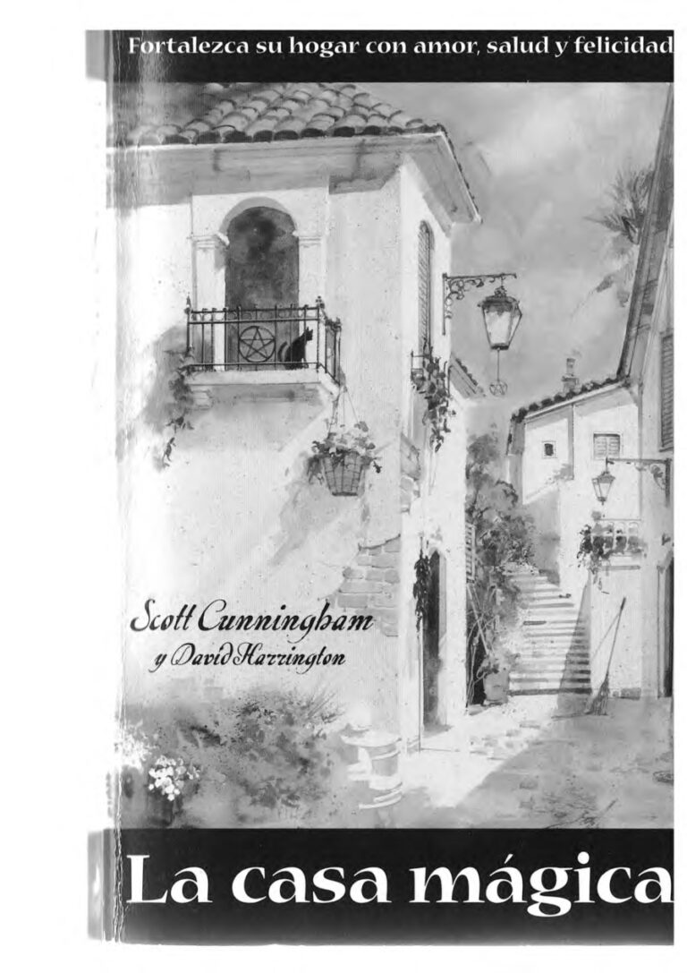 La casa magica Spanish Edition Scott Cunningham Kitap Kapağı
