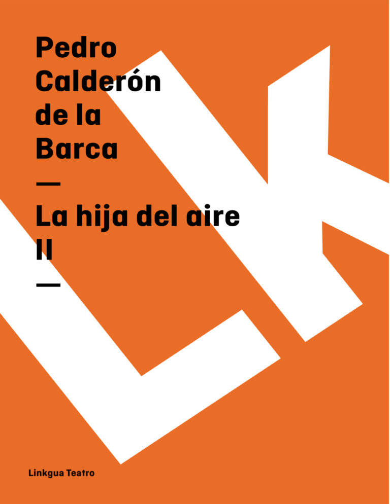 La hija del aire II Spanish Edition Pedro Calderon de la Barca Kitap Kapağı