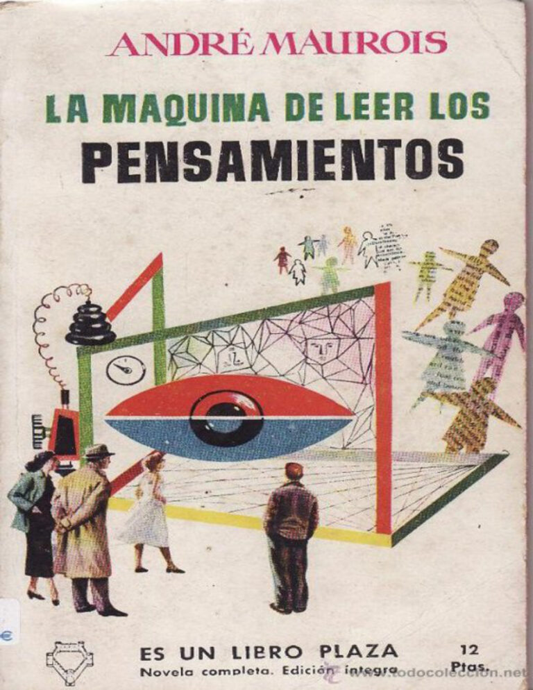 La maquina de leer los pensamientos Spanish Edition Andre Maurois Kitap Kapağı
