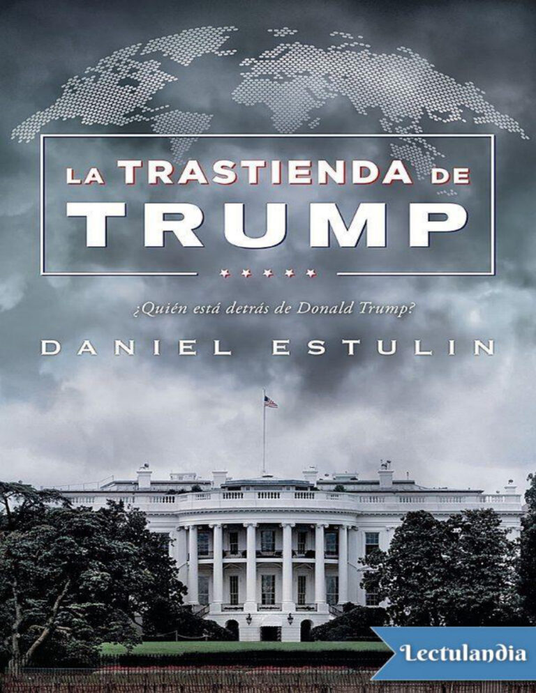 La trastienda de Trump Spanish Edition Daniel Estulin Kitap Kapağı