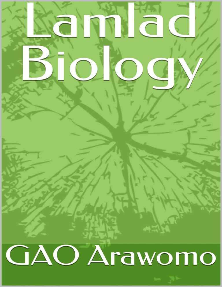 Lamlad Biology GAO Arawomo Kitap Kapağı