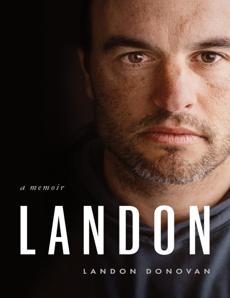 Landon A Memoir Landon Donovan Kitap Kapağı