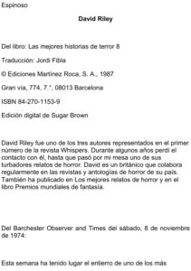 Las mejores historias de terror VIII Spanish Edition Jordi Fibla Kitap Kapağı
