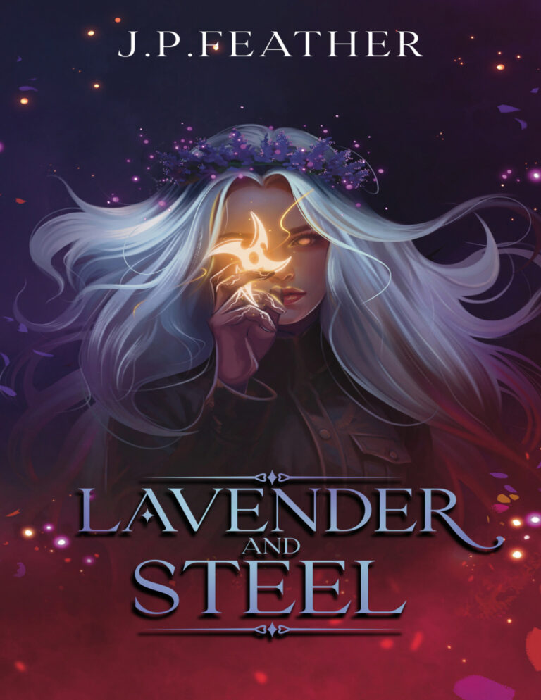 Lavender And Steel JP Feather Kitap Kapağı