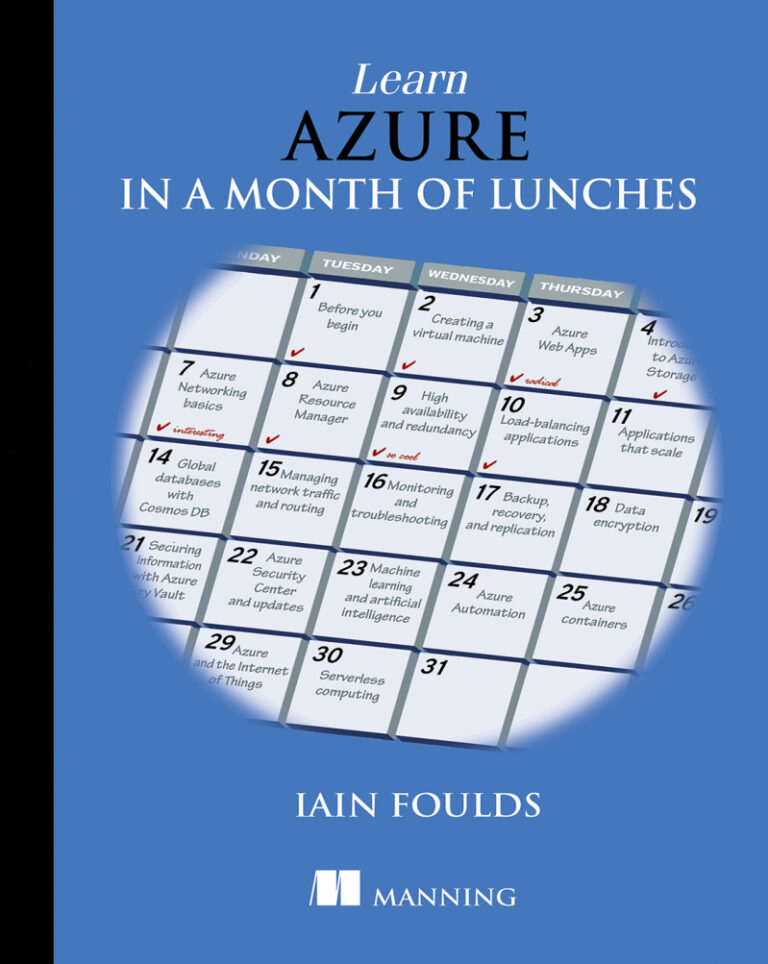 Learn Azure in a Month of Lunches Kitap Kapağı