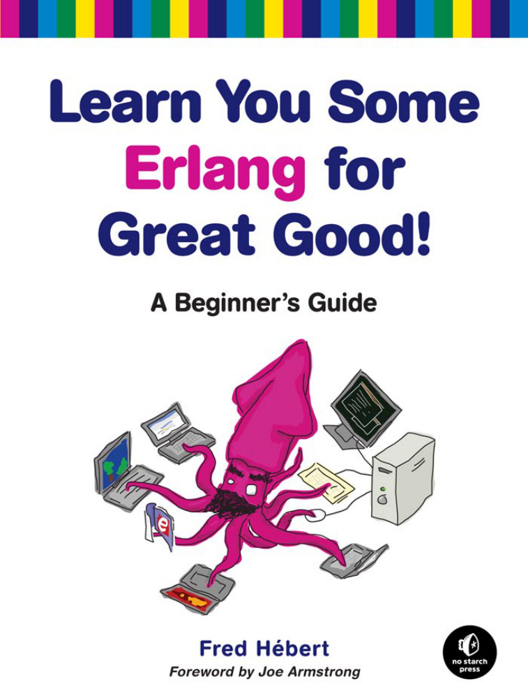 Learn You Some Erlang for Great Kitap Kapağı