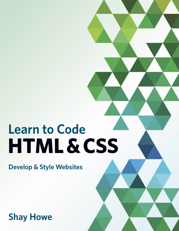 Learn to Code HTML and CSS Develop Kitap Kapağı