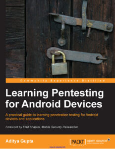 Learning Pentesting for Android Devices Kitap Kapağı