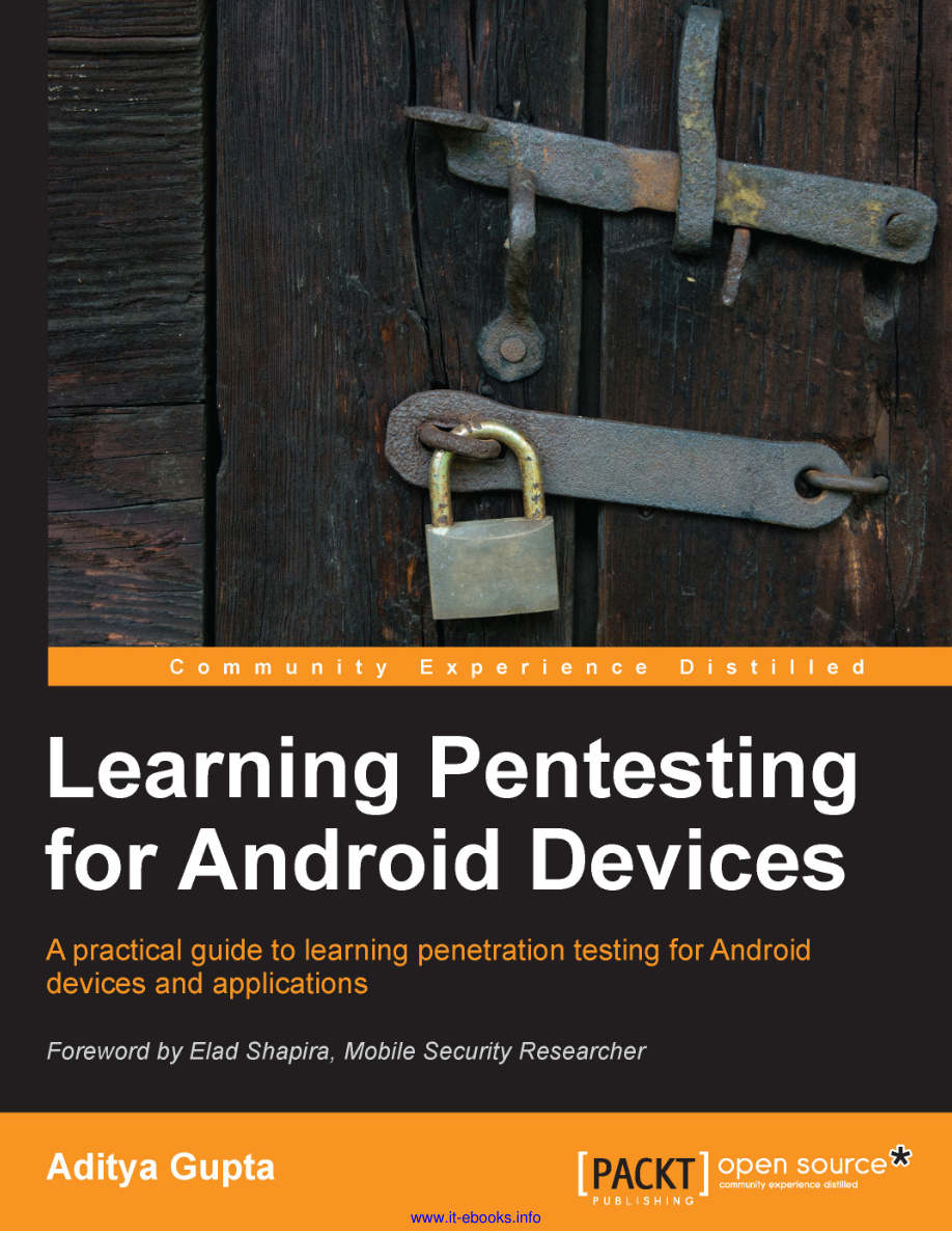 Learning Pentesting for Android Devices PDF Download