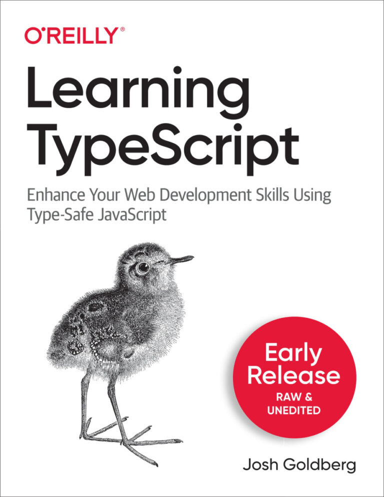 Learning TypeScript Kitap Kapağı