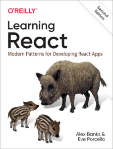 Learning React Modern Patterns for Developing React Apps Alex Banks Kitap Kapağı