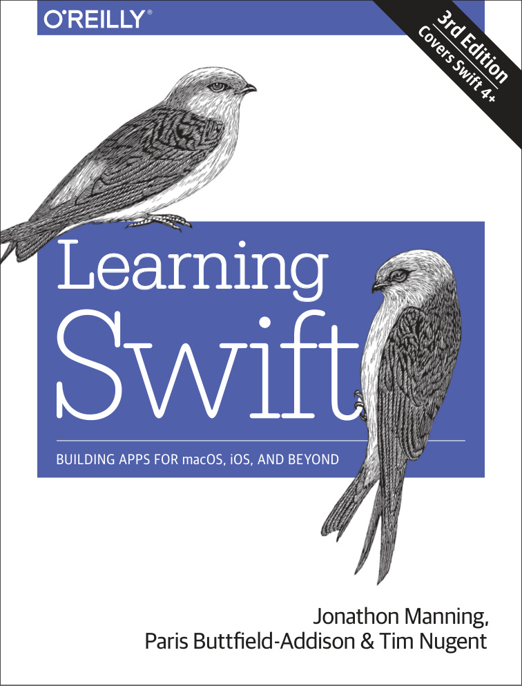 Learning Swift Building Apps for Kitap Kapağı