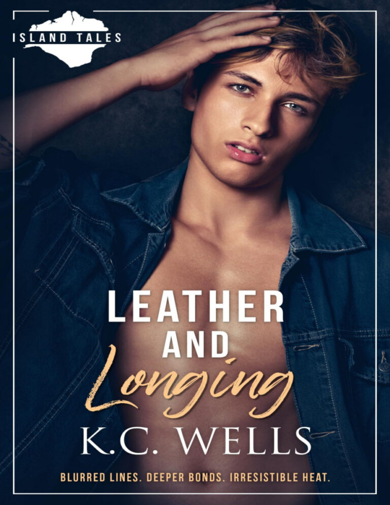 Leather and Longing KC Wells Kitap Kapağı