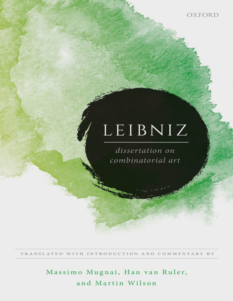 Leibniz Massimo Mugna Kitap Kapağı
