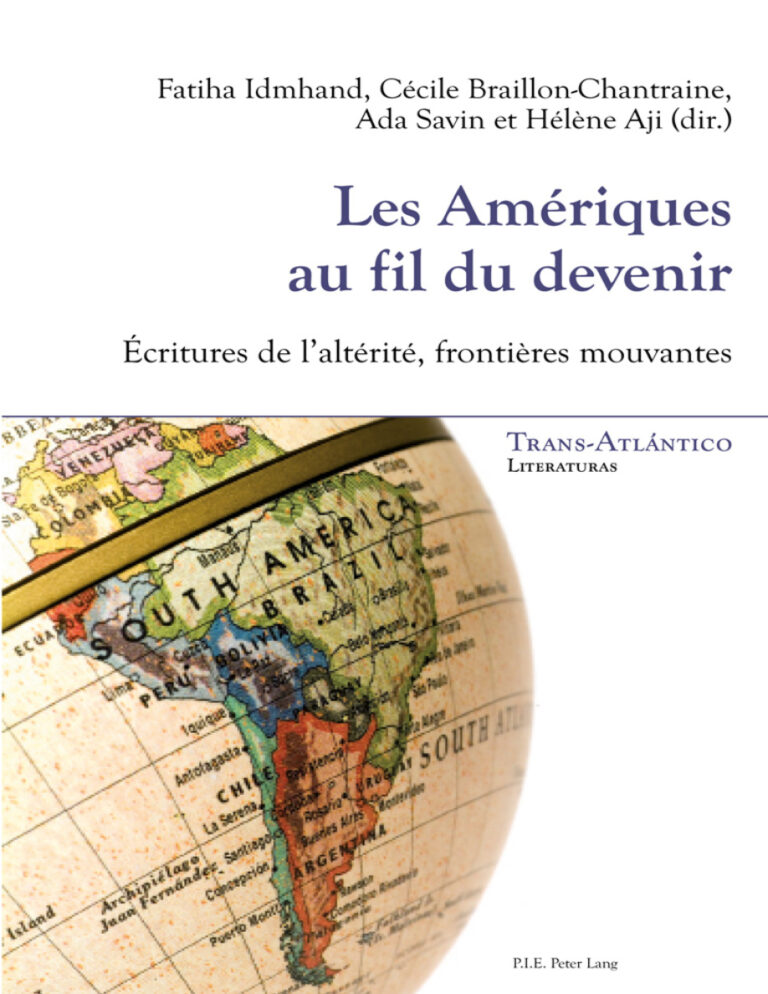 Les Ameriques Au Fil Du Devenir Spanish Edition Fatiha Idmhand Kitap Kapağı