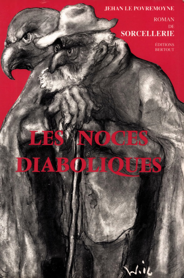 Les Noces Diaboliques Jehan Le Povremoyne FRE Kitap Kapağı