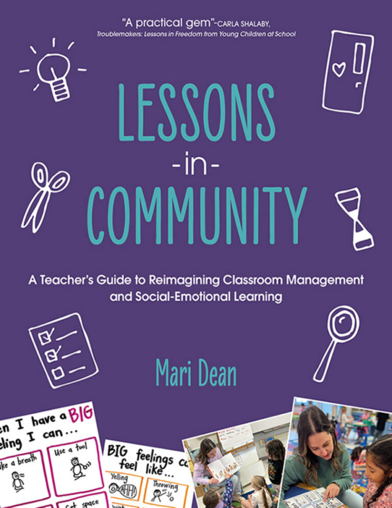 Lessons in Community Mari Dean Kitap Kapağı