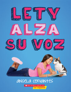 Lety alza su voz Spanish Edition Angela Cervantes Kitap Kapağı