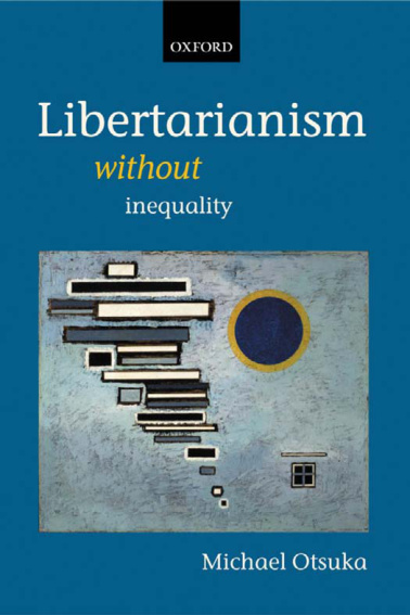 Libertarianism Without Inequality Michael Otsuka Kitap Kapağı