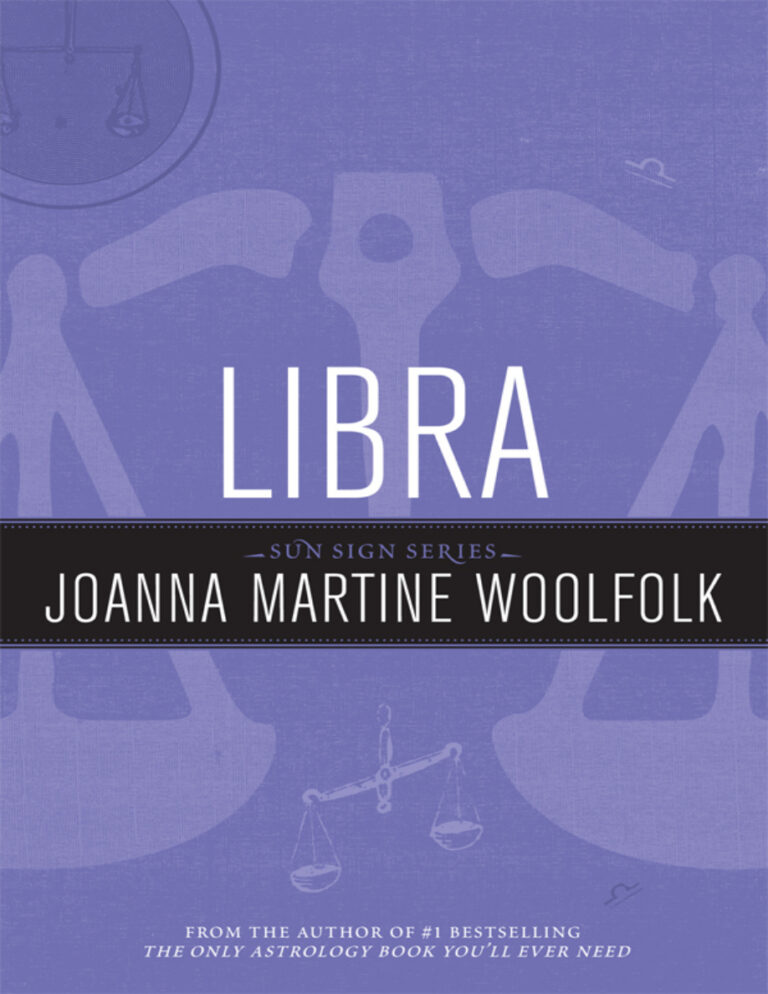Libra sun sign series Joanna martine woolfolk Kitap Kapağı