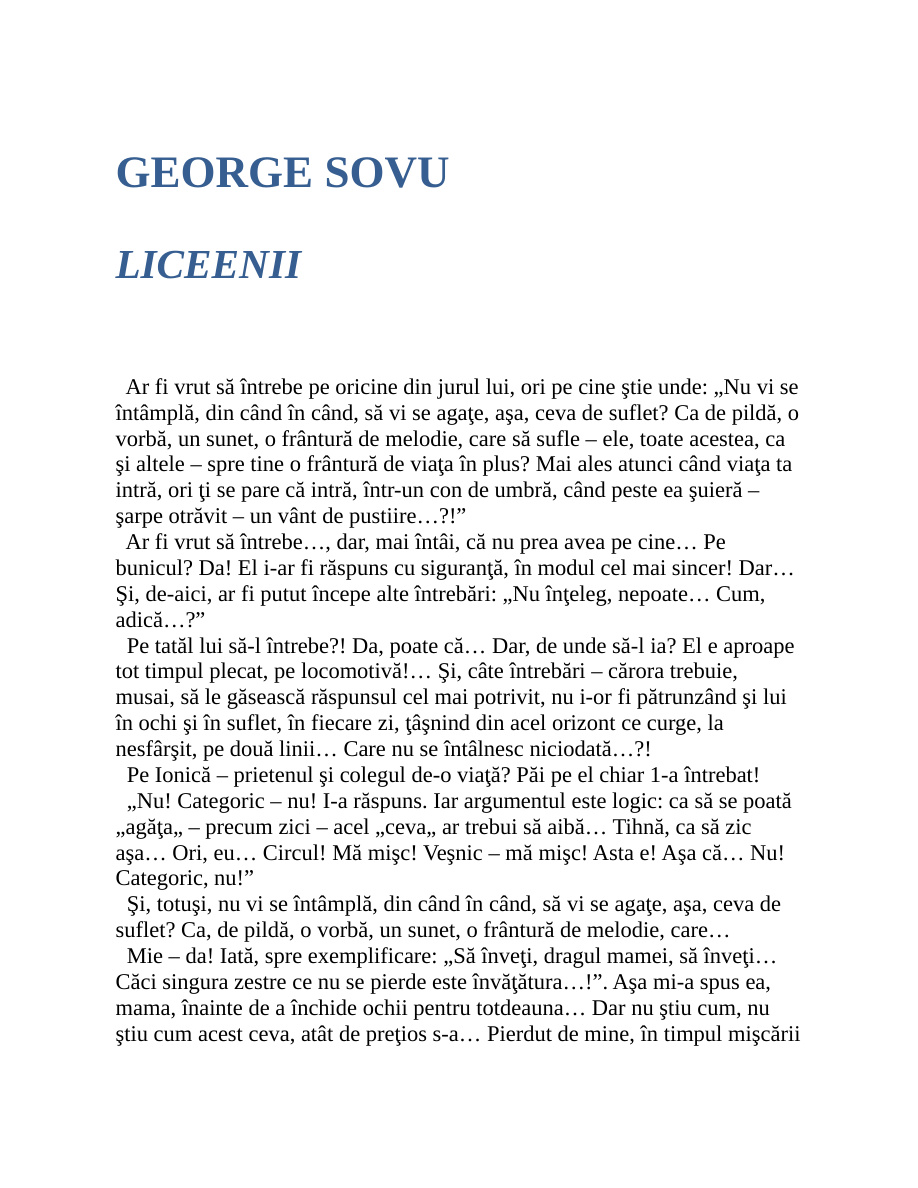 Liceenii PDF Download