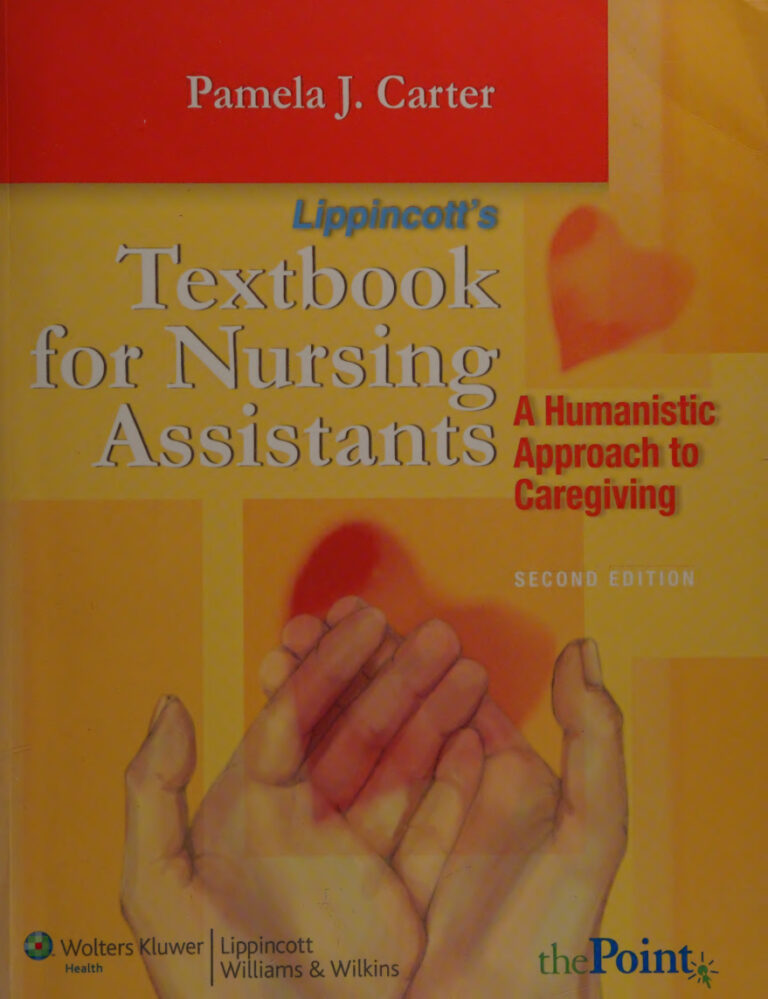 Lippincotts textbook for nursing assistants Pamela jcarter Kitap Kapağı