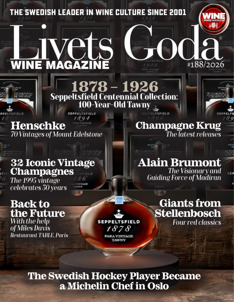 Livets Goda Wine Magazine Issue 188 2026 Livets Goda Wine Magazine Kitap Kapağı