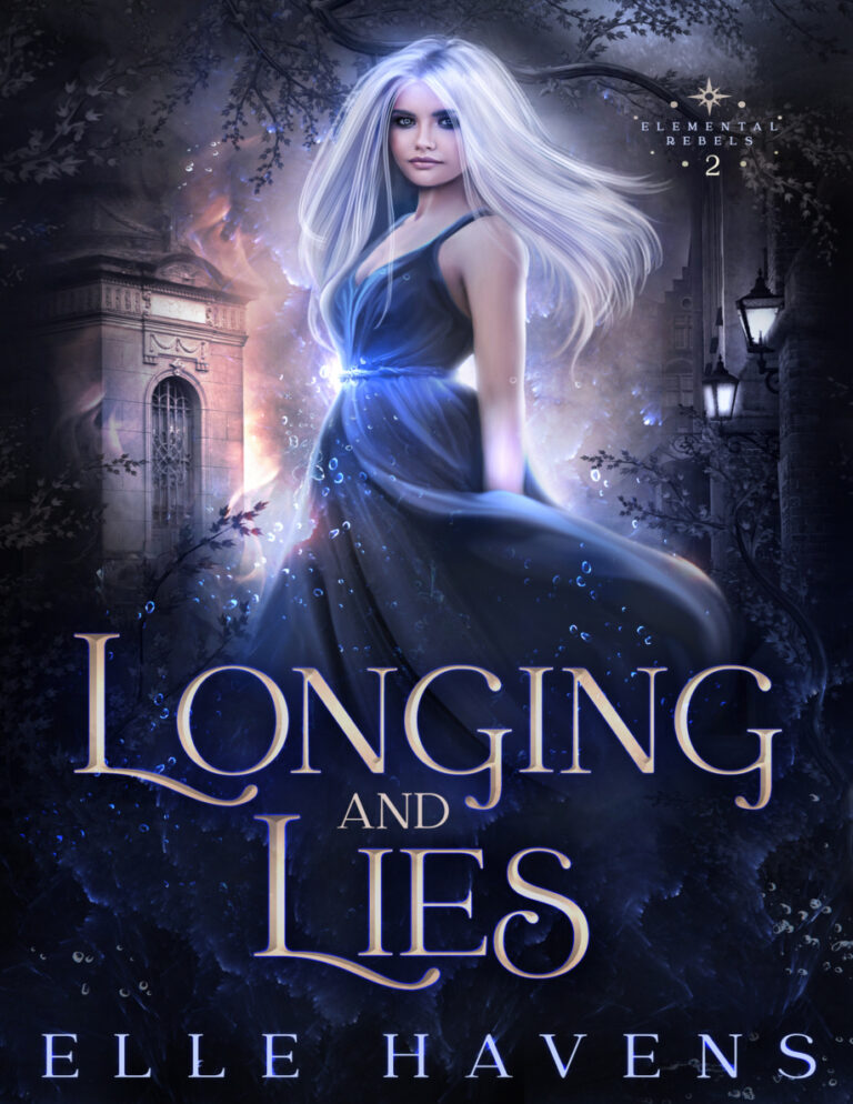 Longing and Lies Elle Havens Kitap Kapağı
