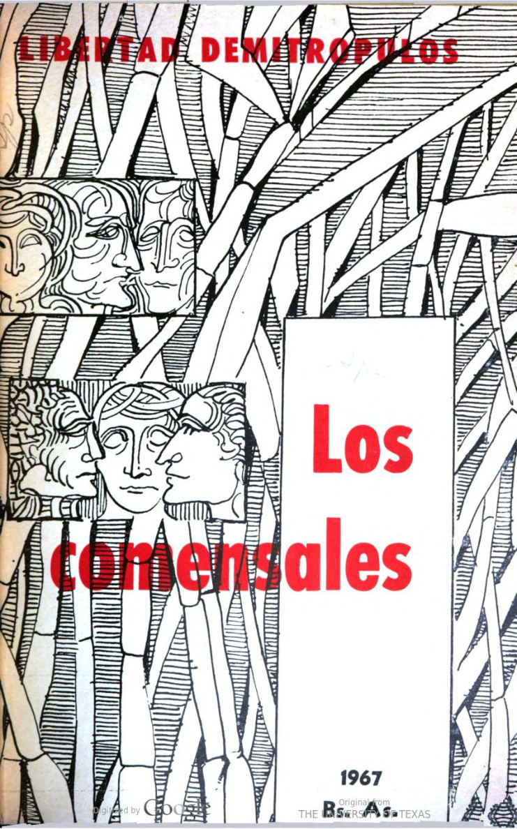 Los Comensales Spanish Edition Libertad Demitropulos Kitap Kapağı