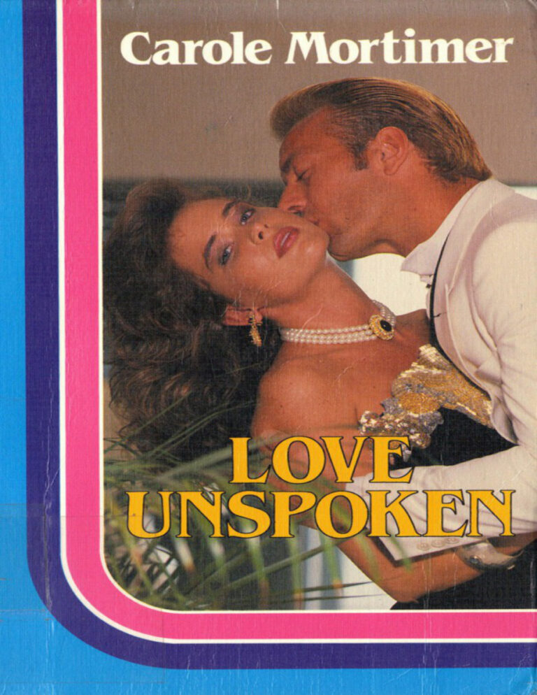 Love unspoken Catole mortimer Kitap Kapağı