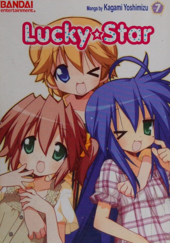 Lucky Star Kagami Yoshimizu Kitap Kapağı