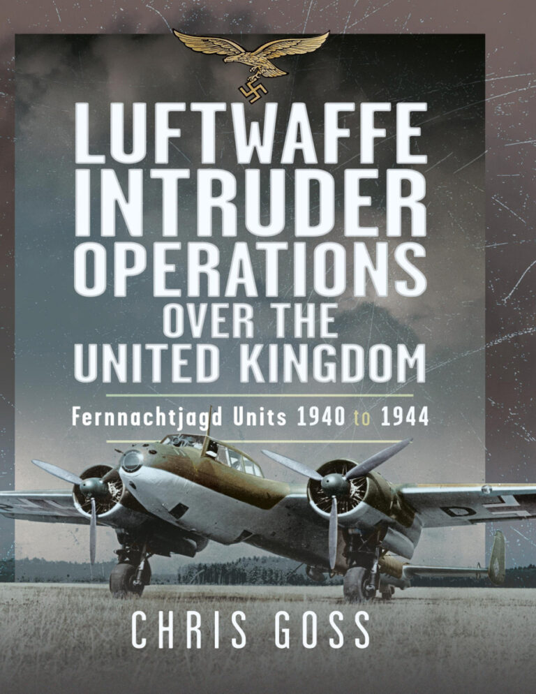 Luftwaffe Intruder Operations Over United Kingdom Chris Goss Kitap Kapağı
