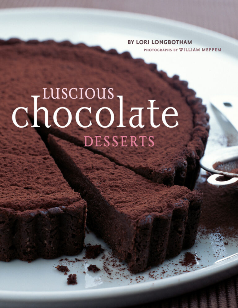 Luscious Chocolate Desserts Lori Longbotham Kitap Kapağı