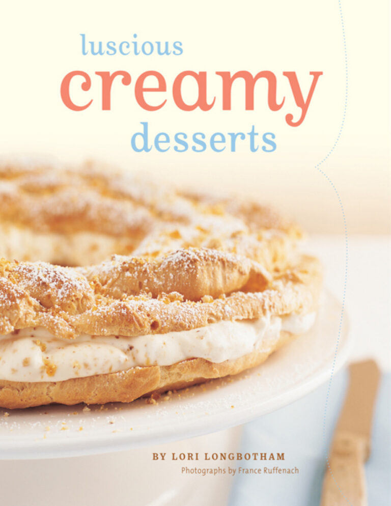 Luscious Creamy Desserts Lori Longbotham Kitap Kapağı