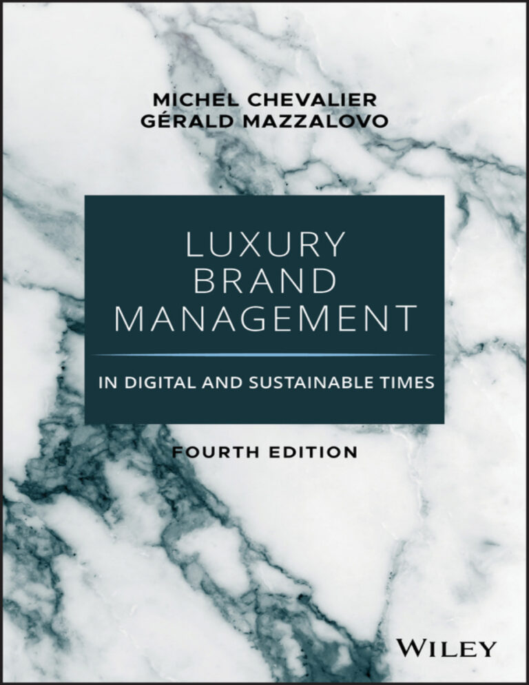 Luxury Brand Management in Digital and Sustainable Times Michel Chevalier Kitap Kapağı