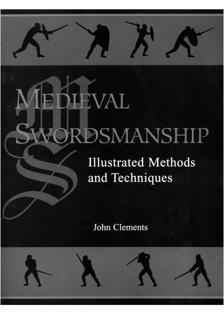 MEDIEVAL SWORDMANSHIP John Clements Kitap Kapağı
