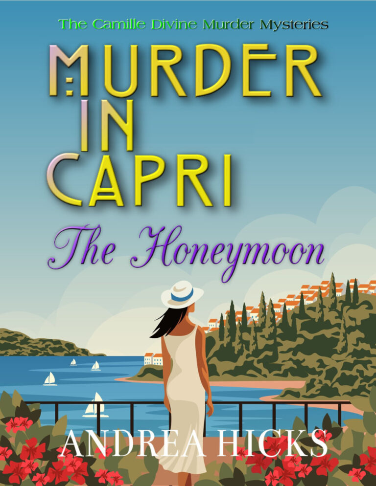 MURDER IN CAPRI Andrea Hicks Kitap Kapağı