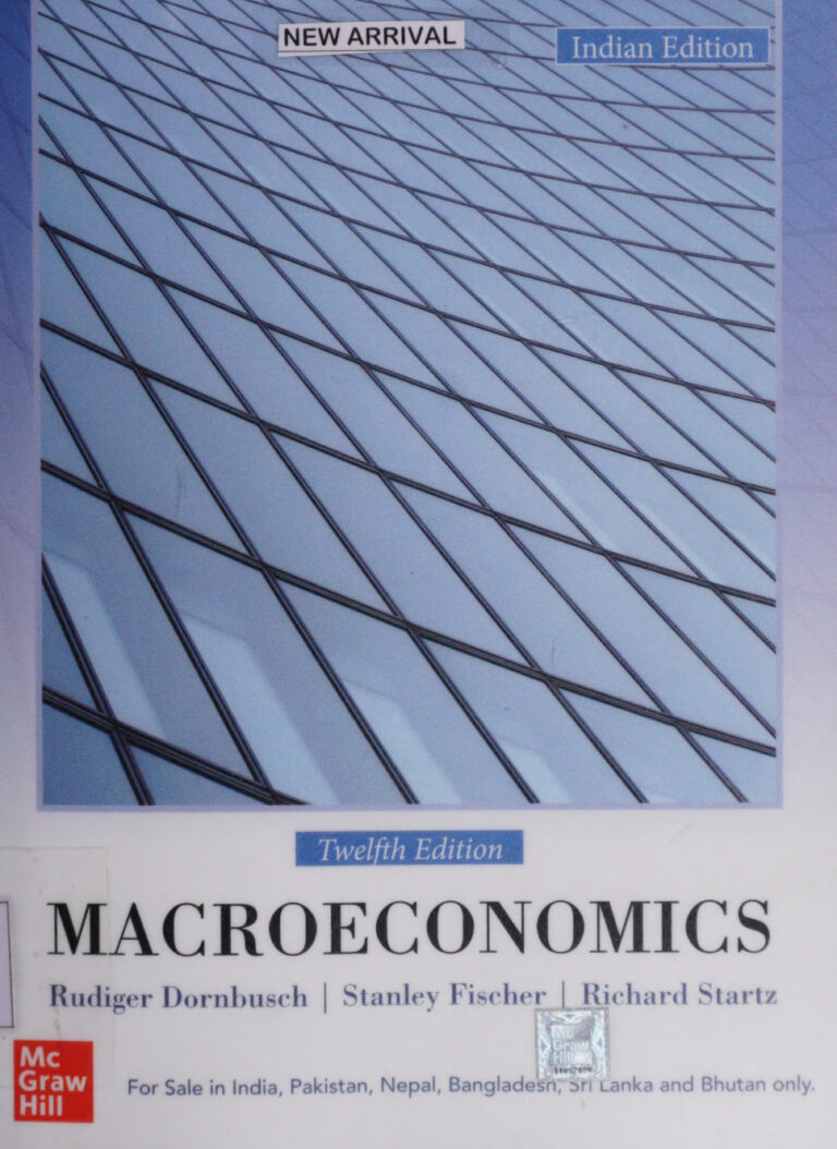 Macroeconomics Rudiger Dornbusch Kitap Kapağı