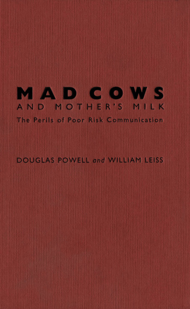 Mad Cows and Mothers Milk The Perils of Poor Risk Communication PDF Download