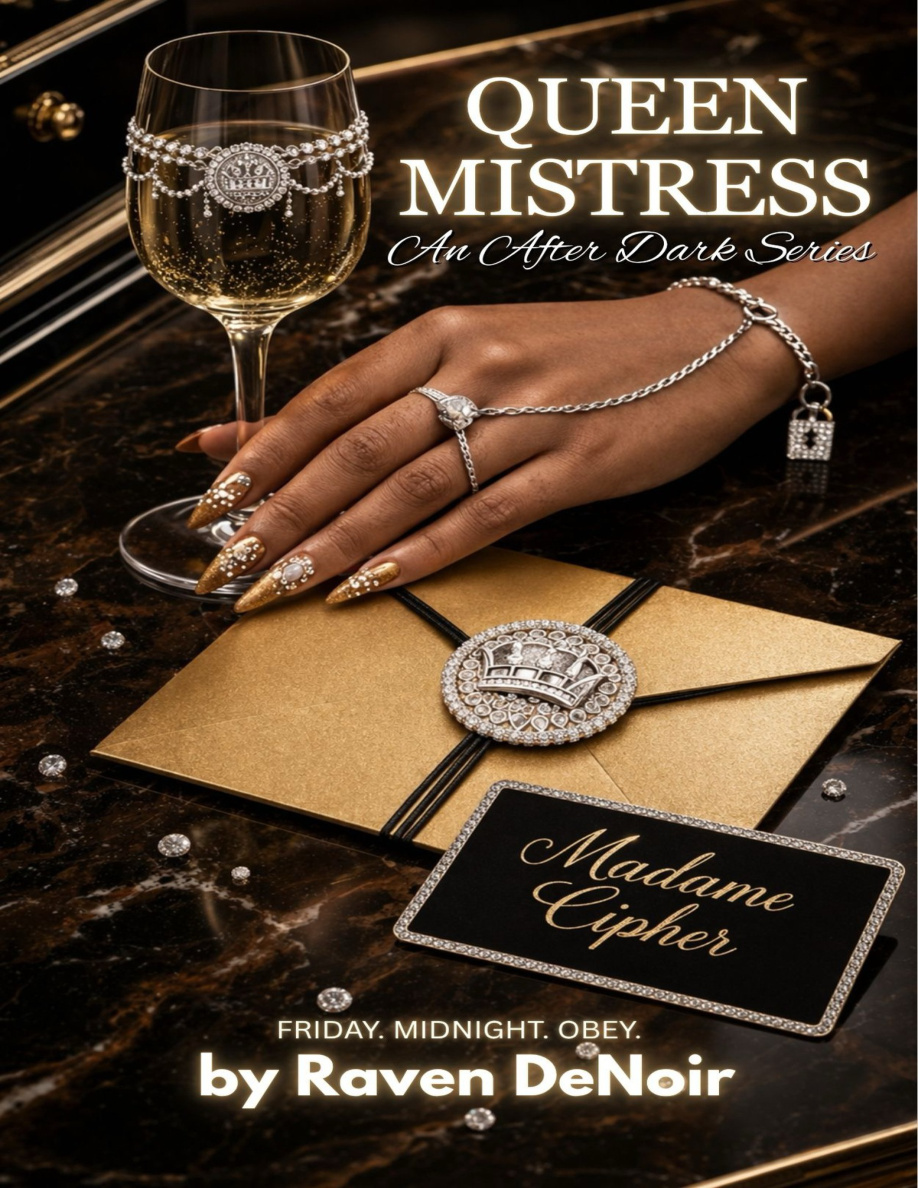 Madame Cipher Queen Mistress Raven DeNoir Kitap Kapağı