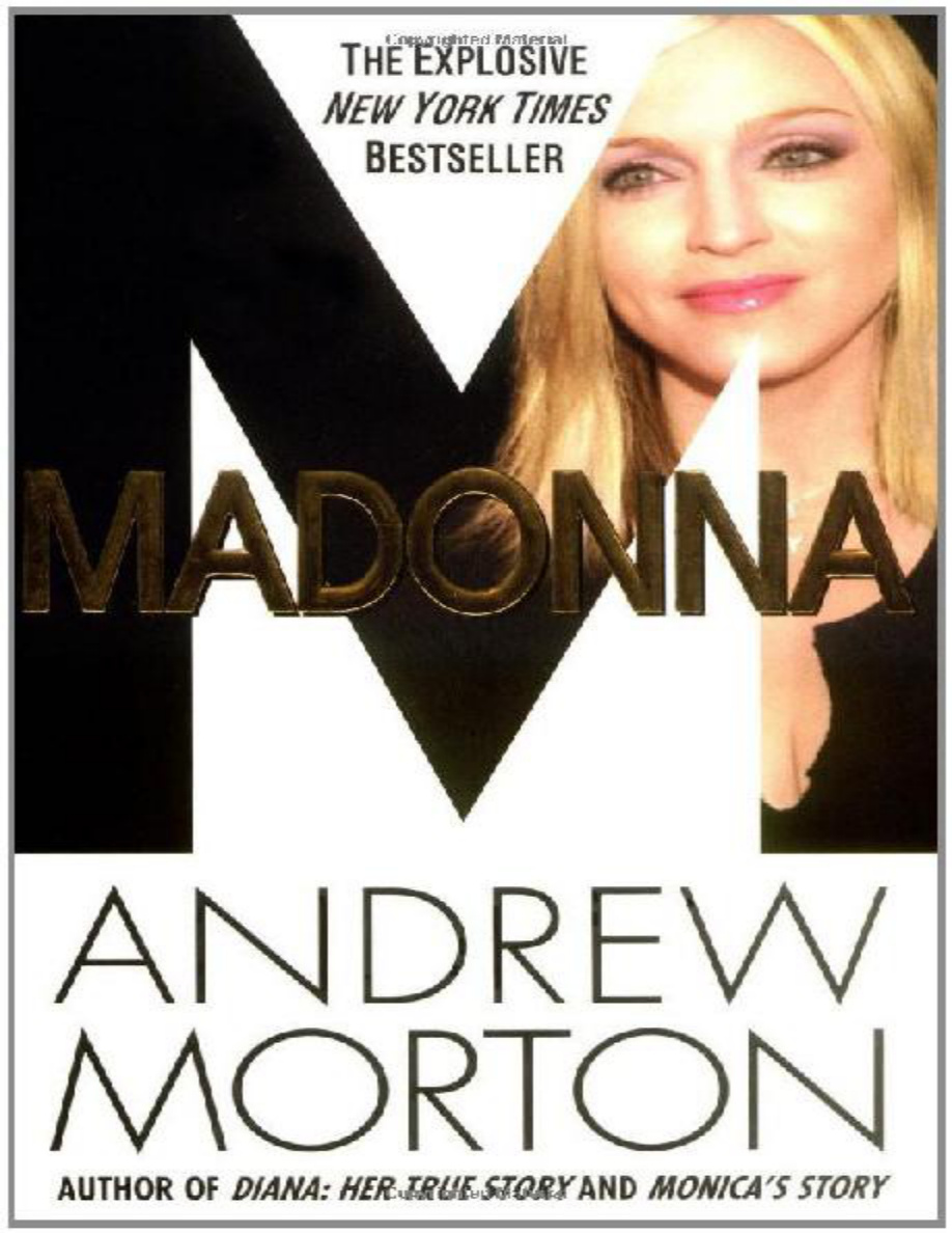 Madonna Andrew Morton Kitap Kapağı