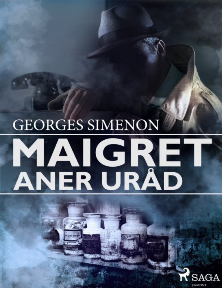 Maigret Aner Urad Danish Edition Georges Simenon Kitap Kapağı