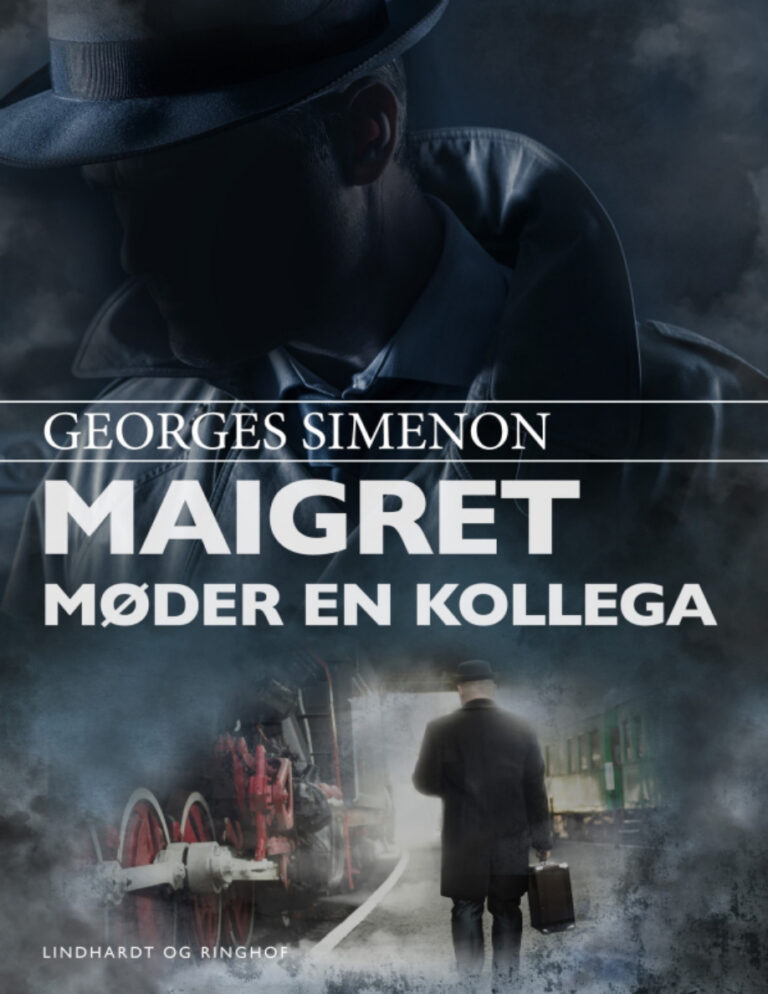 Maigret Moder en Kollega Danish Edition Georges Simenon Kitap Kapağı