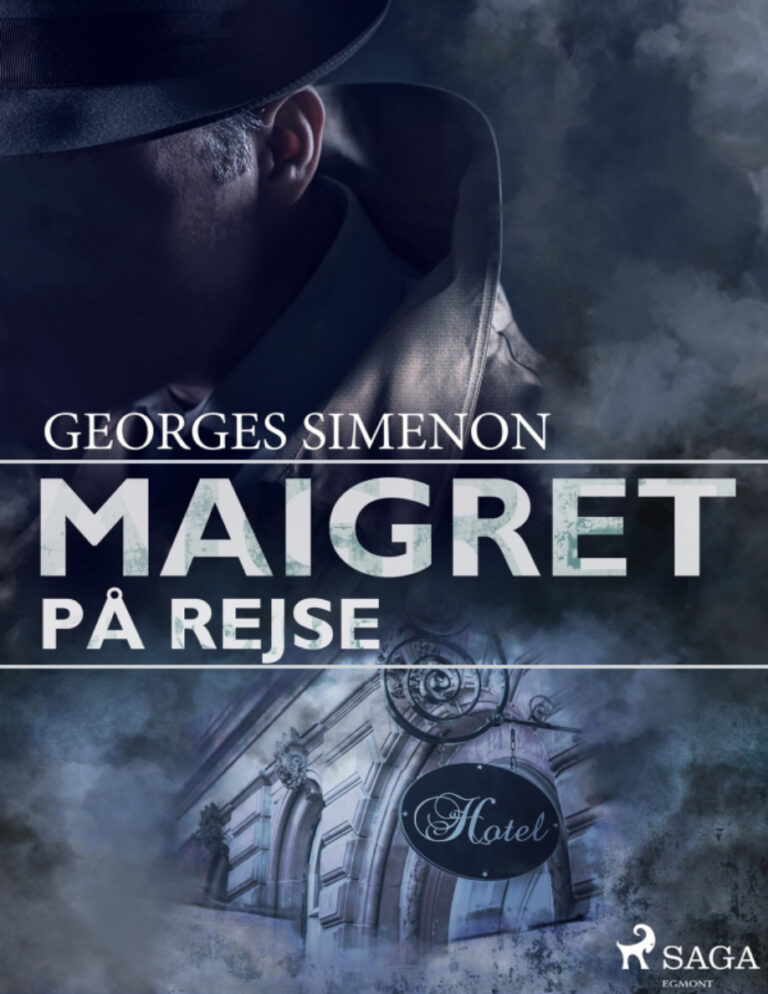 Maigret Pa Rejse Danish Edition Georges Simenon Kitap Kapağı