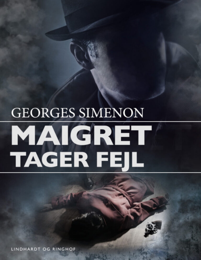 Maigret Tager Fejl Danish Edition Georges Simenon Kitap Kapağı