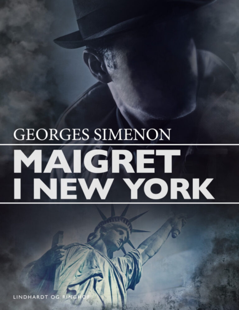 Maigret i New York Danish Edition Georges Simenon Kitap Kapağı