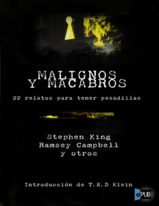 Malignos y macabros Spanish Edition Stephen King Kitap Kapağı