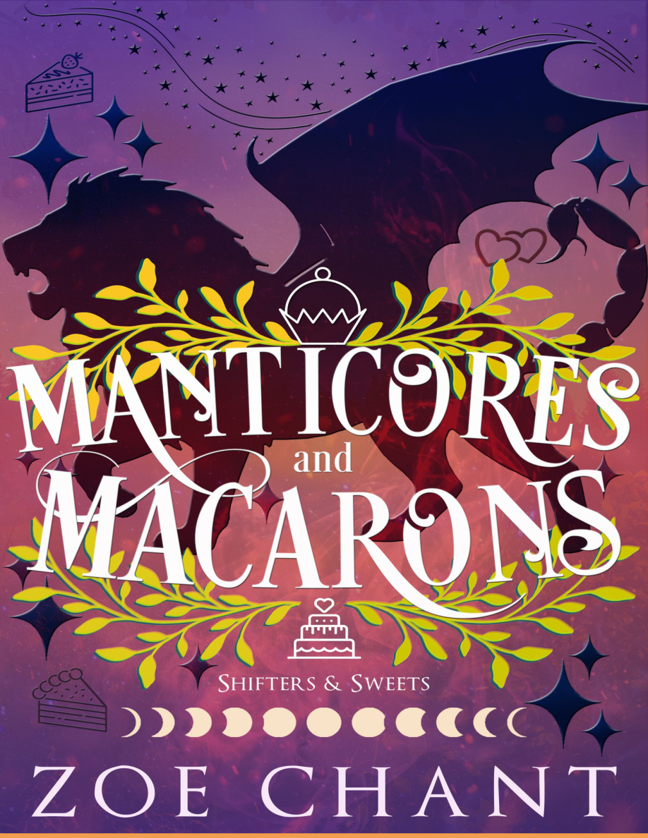 Manticores and macarons Zoe chant Kitap Kapağı